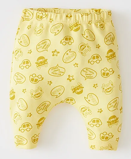 DeFacto Baby Trousers - Yellow