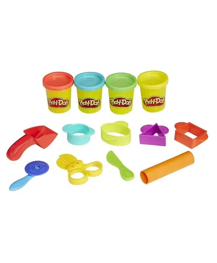 Play-Doh Starter Set with Storage Tote and amp Kit - 9 Pieces