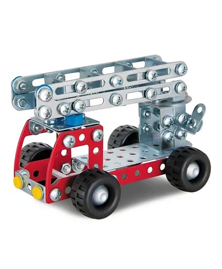 إيتيش جونيور مجموعة البناء المعدنية لسيارة إطفاء - 180 قطعة
