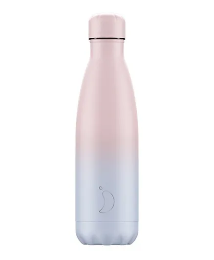 تشيليز - زجاجة ماء بتدرج الألوان - 500 مل
