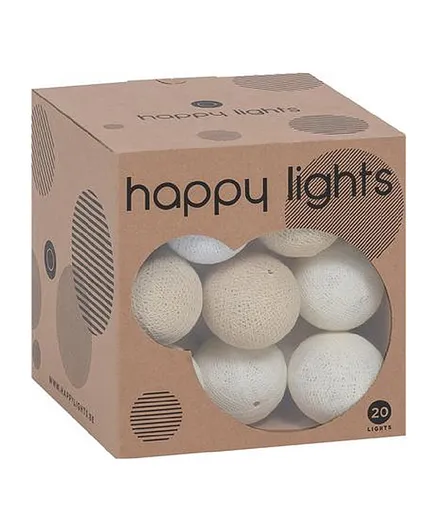 Vox Led Happy Lights - Cream