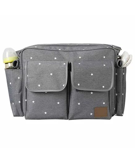 Ryco Sophie Star Tote with Stroller Straps - Grey