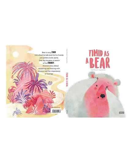 Sassi Timid As A Bear Picture Book - English