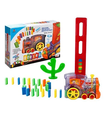 UKR Plastic Domino Train - Multicolour