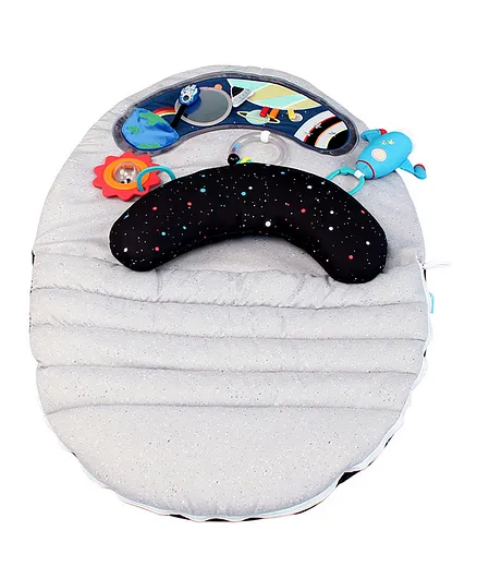 Creative Baby Astro Tummy Time Playmat -Grey