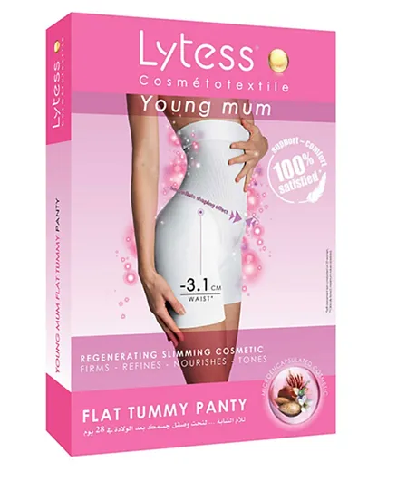 Lytess Young Mum Flat Tummy Panty - White
