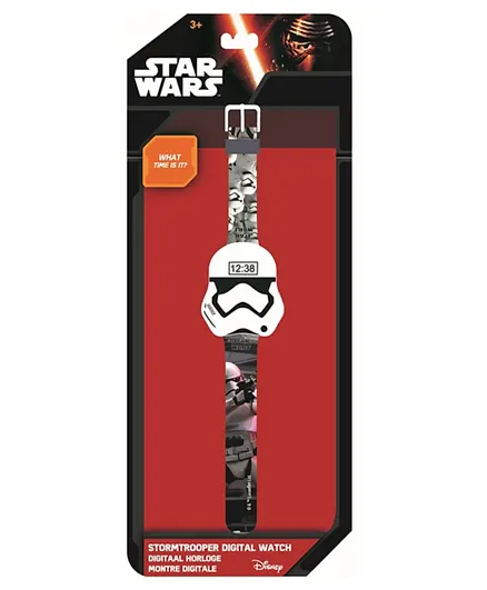Lucas Star Wars Faces Watch Storm Trooper - White