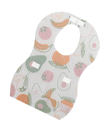 Sunveno Disposable Baby Bibs Pack of 20 - Fruits