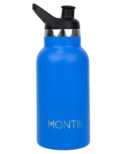 مونتيكو - قارورة ماء بنمط كلاسيكي  - أزرق - 350 مل