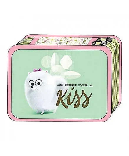 Diakakis Double Decker Pencil Case  Pets Pet 02 - Multicolor