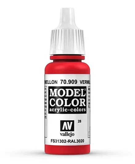 Vallejo Model Color 70.909 Vermillion - 17mL