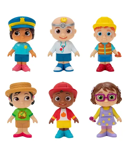 Cocomelon Career Friends Figure - Pack of 6