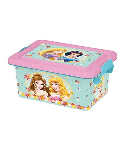 Disney Princess Tea Party Plastic Storage Container - 13L
