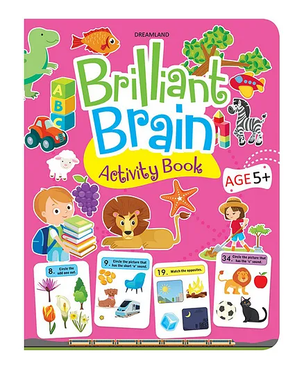 Brilliant Brain Activity Book - English