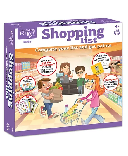 Learning KitDS Shopping List Game - Multicolor