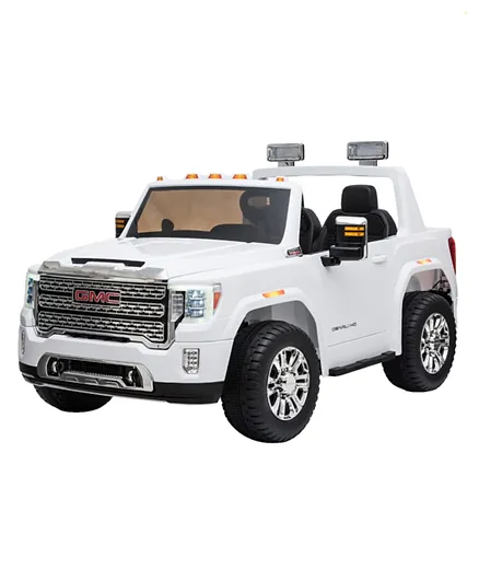 Babyhug GMC Licensed Battery Operated Ride On with Remote Control - White