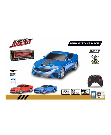 Kool Speed 1:24 Remote Control Full Function Ford Mustang Mach Car Toy
