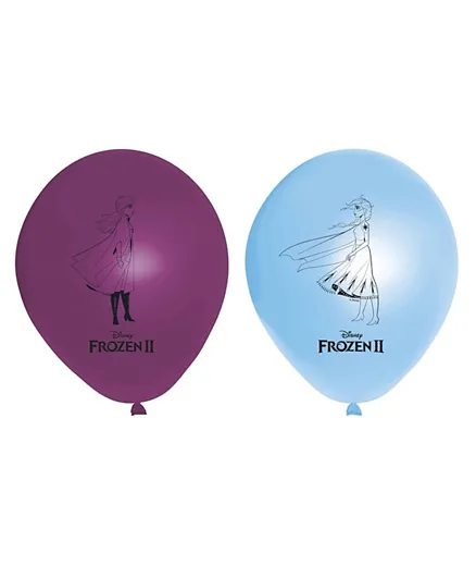 Procos Disney Frozen 2 Balloons Pack of 8 - 11 Inches