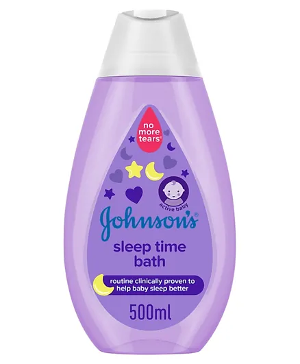 Johnson & Johnson  Sleep Time Bath - 500 ml
