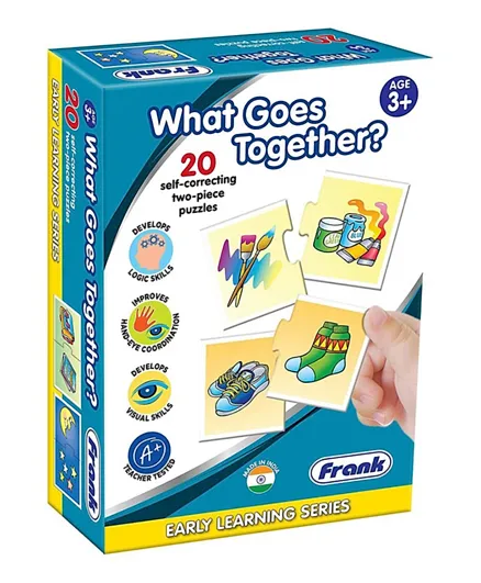 Frank What Goes Together 20 Pack Puzzle - 40 Pieces
