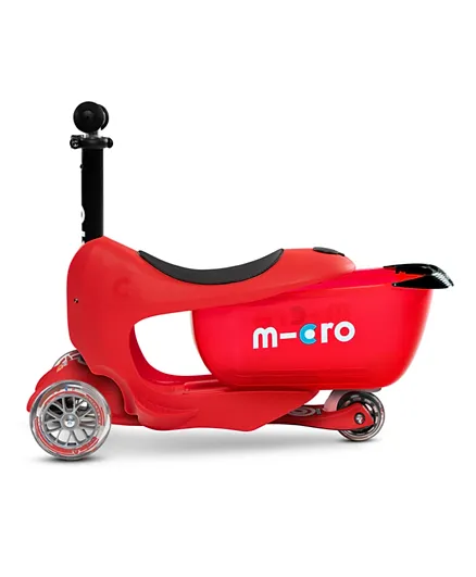 دراجة للأطفال ديلوكس منMicro - أحمر