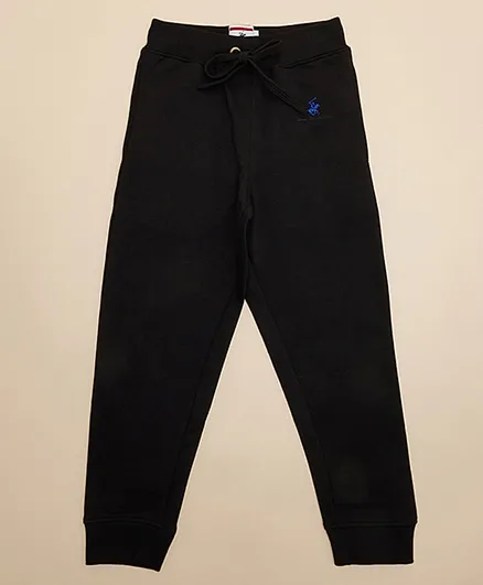 Beverly Hills Polo Club Logo Graphic Joggers - Black