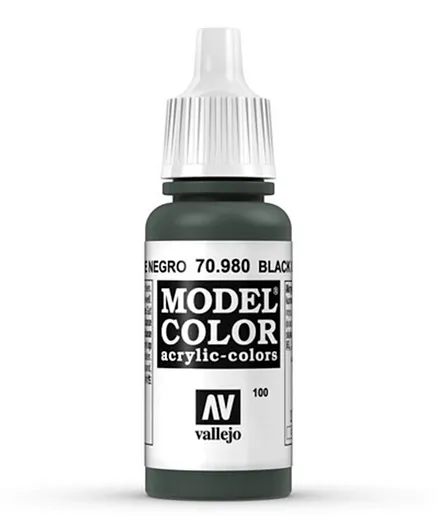 لون طراز فاليجو 70.980 الأخضر الأسود - 17 مل