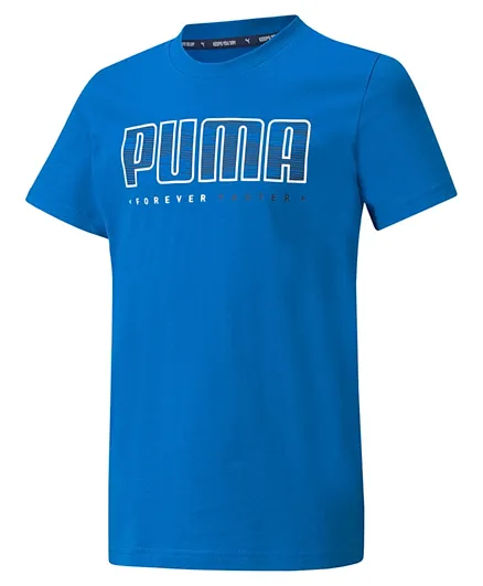 Puma Active Sport Graphic Tee - Future Blue
