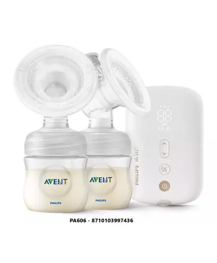 Philip Avent Twin Electric Cordless Breast Pump With Accessories