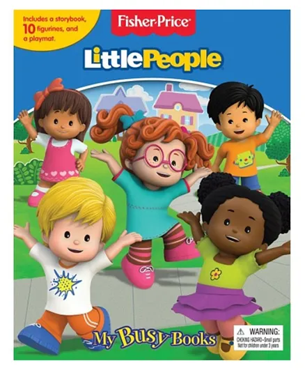 Phidal Fisher Price Little People My Busy Books - English