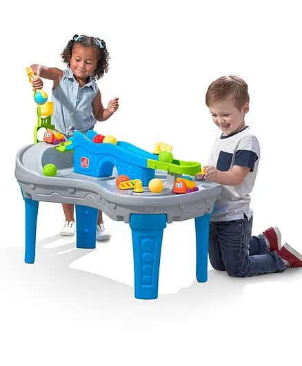 Step2 Ball Buddies Truckin & Rollin Play Table - Blue & Grey