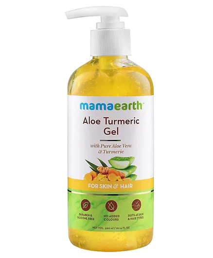 Mamaearth Aloe Turmeric Cleanser Gel - 300mL