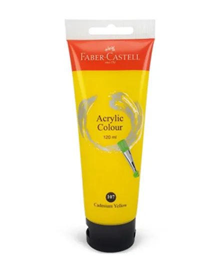 Faber Castell Acrylic Color Tube Cadmium Yellow - 120mL