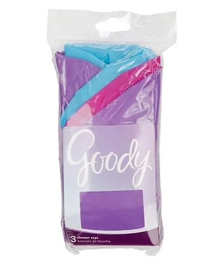 Goody Essentials Shower Cap Multipack - Pack of 3