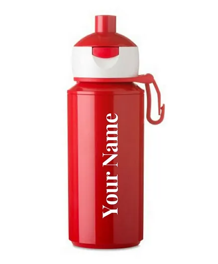 Rosti Mepal Drinking Bottle Pop-Up Personalized Red - 275mL