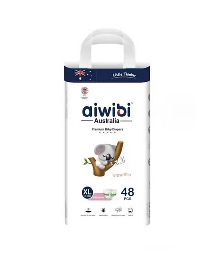 Aiwibi Premium Baby Diapers Size 5 - 48 Pieces