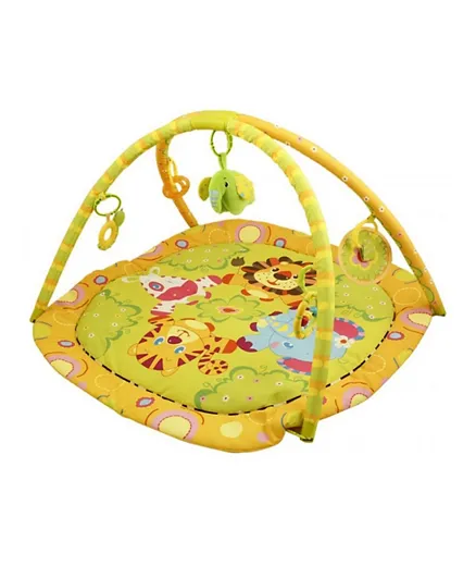 Mastela Activity Play Mat And Gym For Newborn To Toddler - Yellow