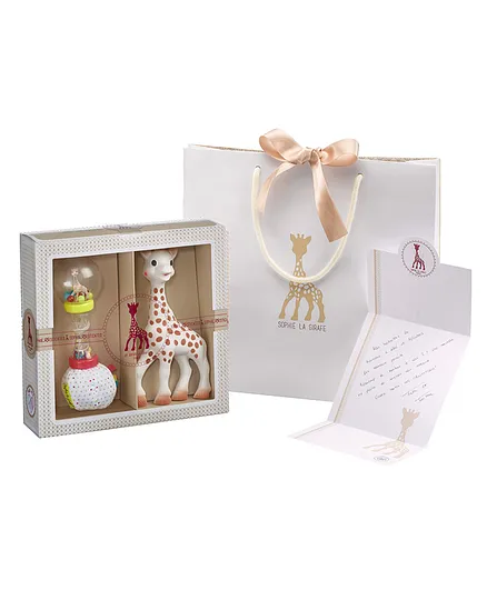 Sophie La Giraffe I Love Sophie Gift Set - Multicolour