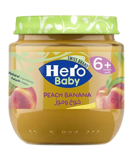 Hero Baby Peach Banana - 125g