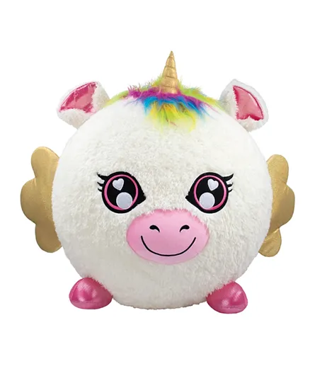 Biggies Inflatable Plush Unicorn Soft Toy - 26cm
