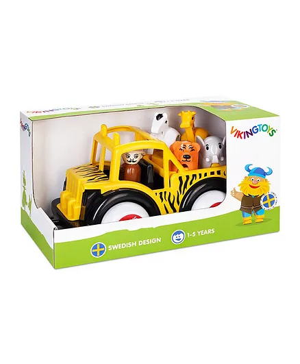 Jumbo Safari truck with guide and animals