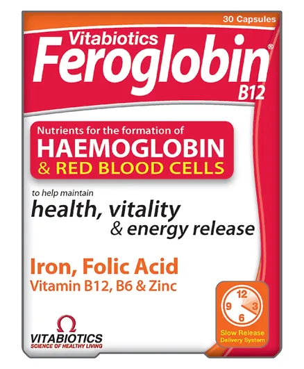 Vitabiotics Feroglobin Original - 30 Tablets
