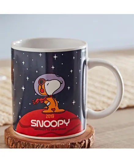 HomeBox Snoopy Peanut Print Porcelain Mug