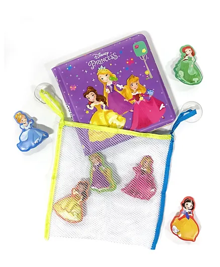Phidal Disney Princess Bathtime Water Proof Book With Accessories