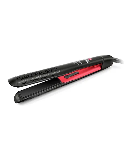 Valera Swiss'x Pulsecare Mod 101.20/I Digital Straightener For Professional Hair Straightener And Curler - Black & Pink