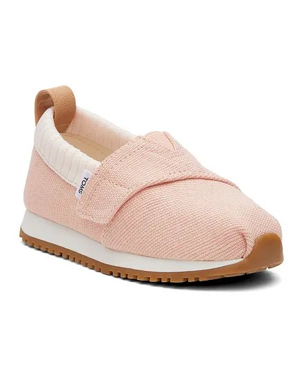 Toms Heritage Canvas Tiny Alpargata Shoes - Pink