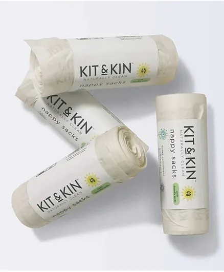 KIT & KIN Biodegradable Diaper Sacks - 2880 Pieces