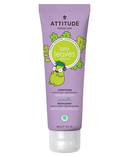 Attitude Little Leaves Natural Conditioner For Kids Vanilla & Pear - 240ml