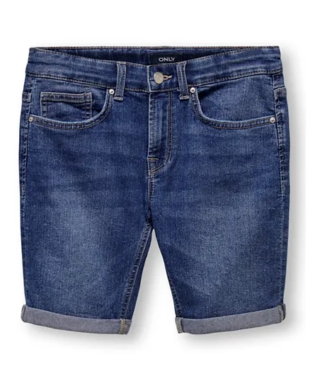 Only Kids Denim Shorts - Blue
