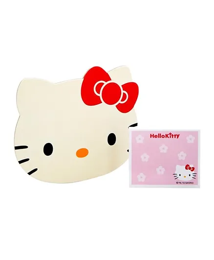 Hello Kitty Sticky Memo in D cut Box Small - 100 Sheets